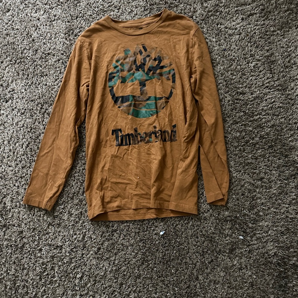 Timberland Tan Graphic Tee